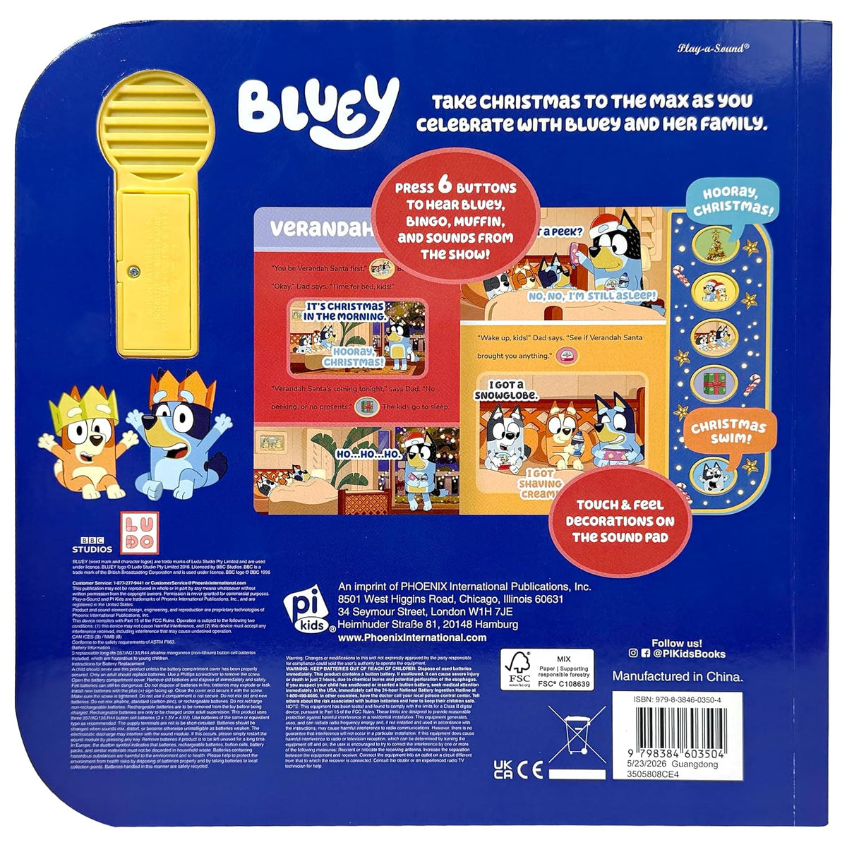 Bluey: A Very Bluey Christmas (Soundbook)