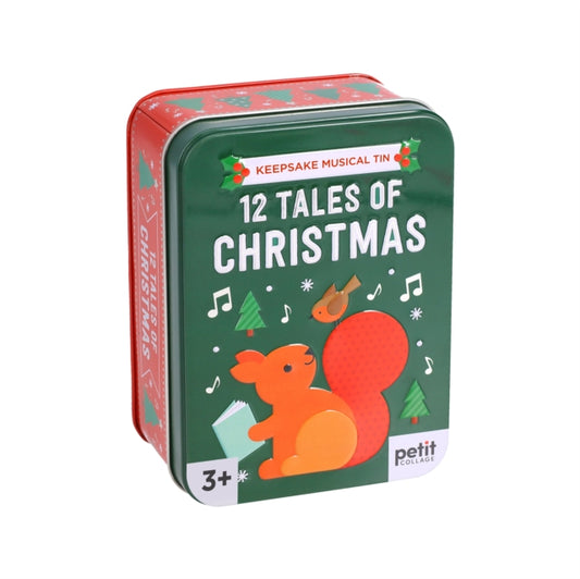 12 Tales of Christmas: Short Stories in a Keepsake Musical Tin
